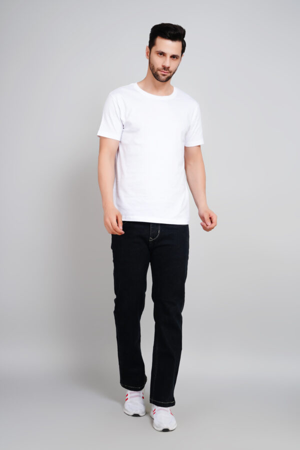 Straight Fit Black Jeans - Image 6