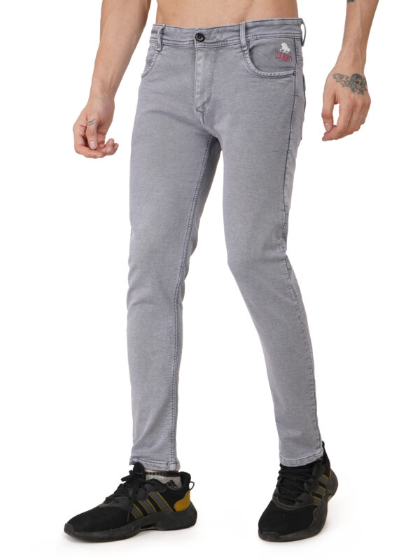 Regular Fit Grey Jeans - Image 2