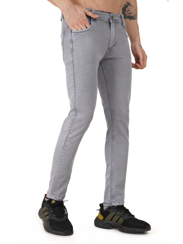 Regular Fit Grey Jeans - Image 3